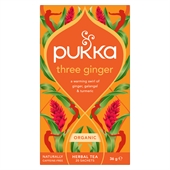 Pukka Three Ginger tea - Økologiske Tebreve